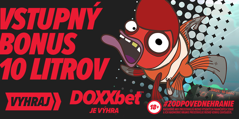 Doxxbet vstupný bonus 10 000 €