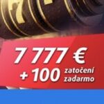 Tipsport casino bonus 7777 Eur a 100 free spinov