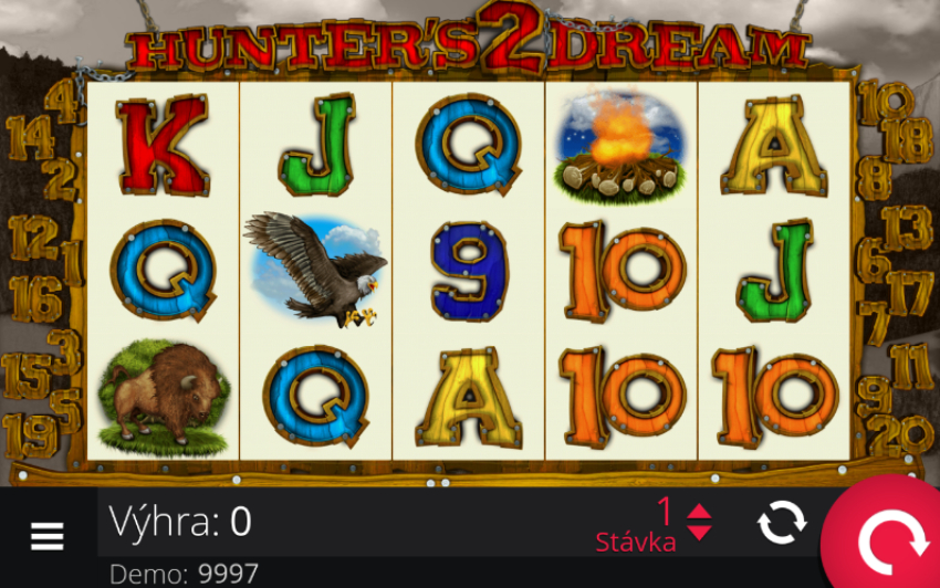 DoubleStar online casino automat Hunter's Dream 2