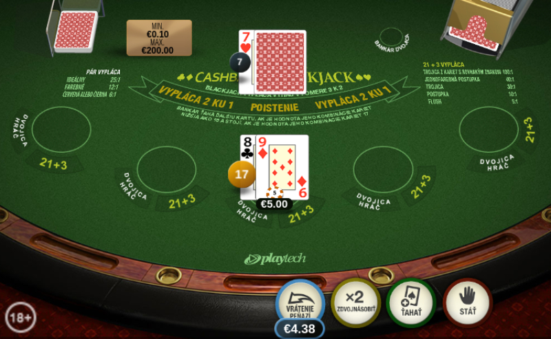 Fortuna online casino - Cashback Blackjack