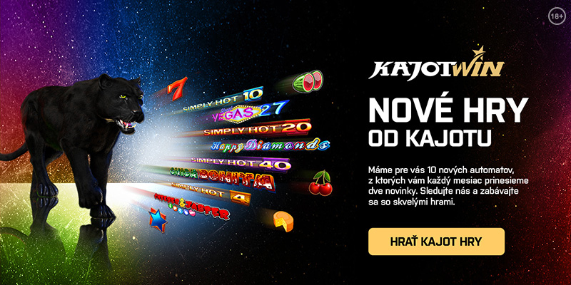 Kajotwin online kasíno - nové hry od Kajot Games